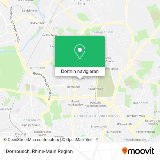 Dornbusch Karte