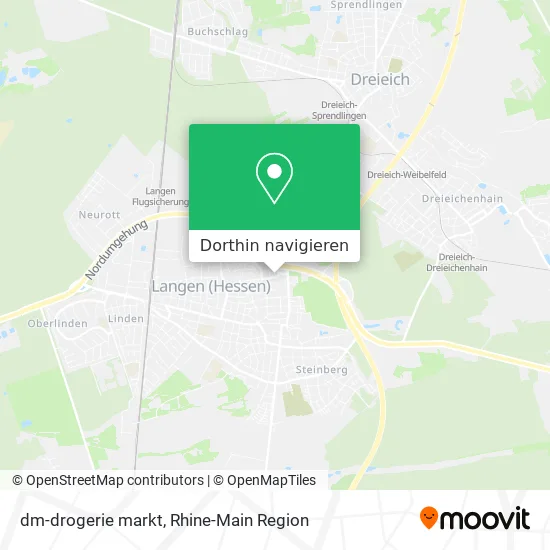 dm-drogerie markt Karte