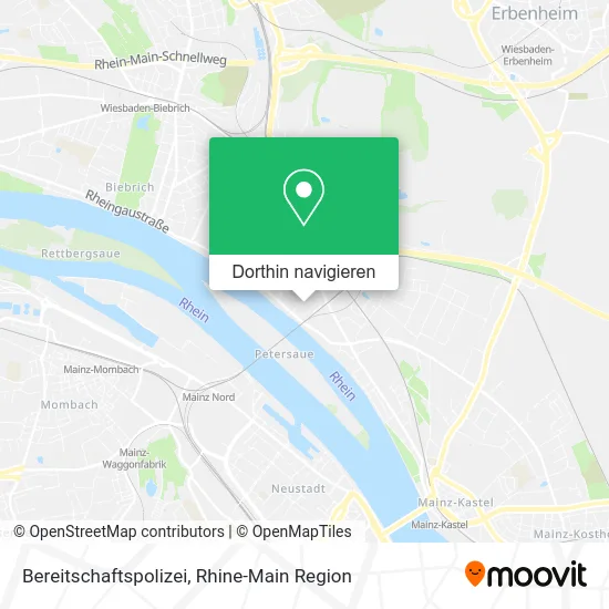 Bereitschaftspolizei Karte