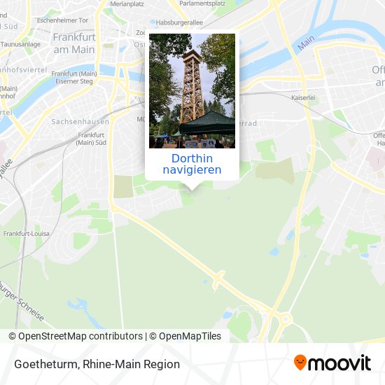Goetheturm Karte