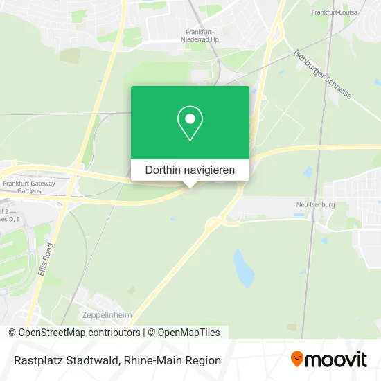 Rastplatz Stadtwald Karte