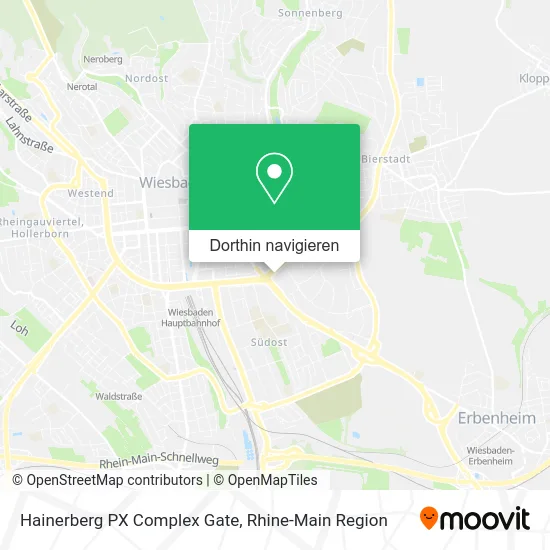 Hainerberg PX Complex Gate Karte