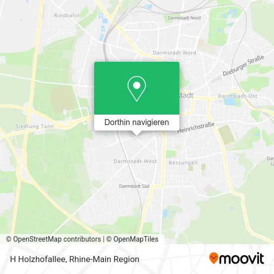H Holzhofallee Karte