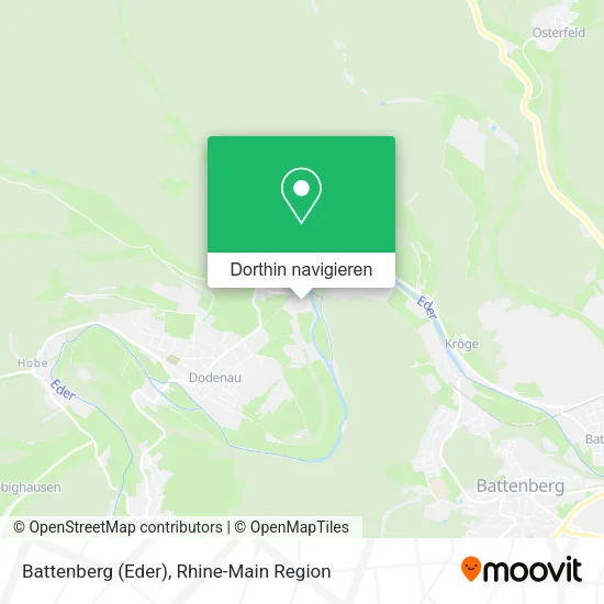 Battenberg (Eder) Karte