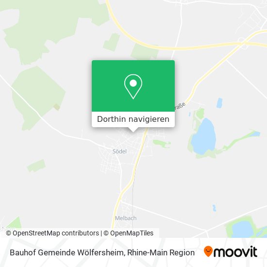 Bauhof Gemeinde Wölfersheim Karte