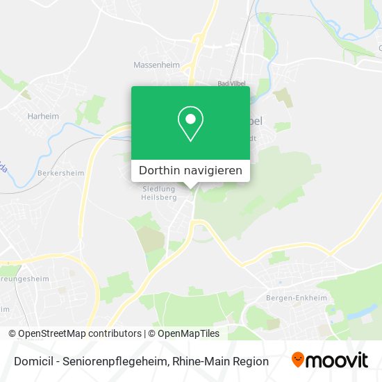 Domicil - Seniorenpflegeheim Karte