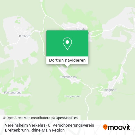 Vereinsheim Verkehrs- U. Verschönerungsverein Breitenbrunn Karte