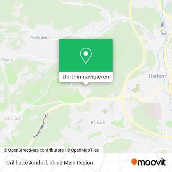 Grillhütte Amdorf Karte