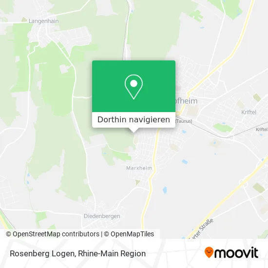 Rosenberg Logen Karte