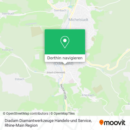 Diadam Diamantwerkzeuge Handels-und Service Karte