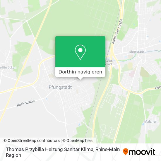 Thomas Przybilla Heizung Sanitär Klima Karte