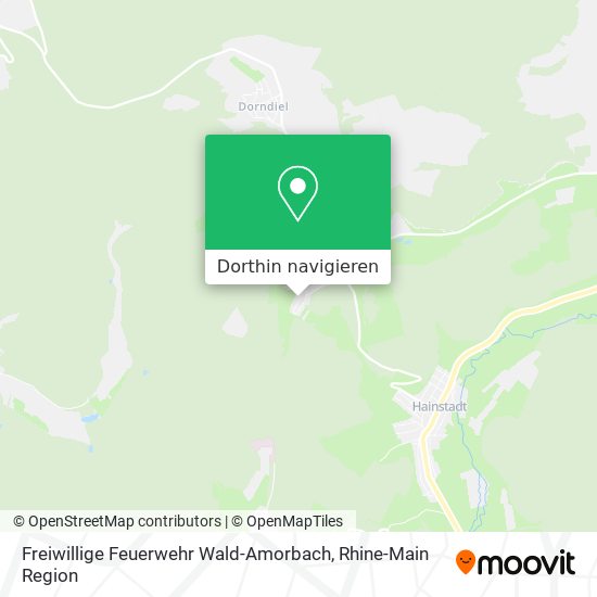 Freiwillige Feuerwehr Wald-Amorbach Karte