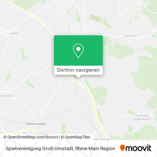Spielvereinigung Groß-Umstadt Karte
