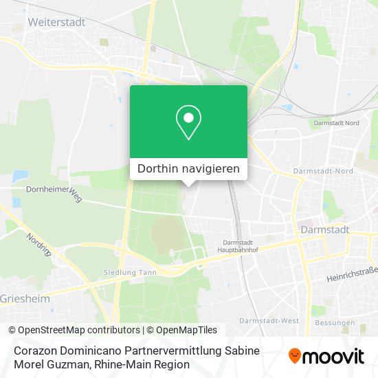 Corazon Dominicano Partnervermittlung Sabine Morel Guzman Karte