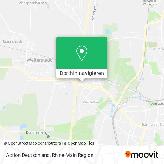 Action Deutschland Karte