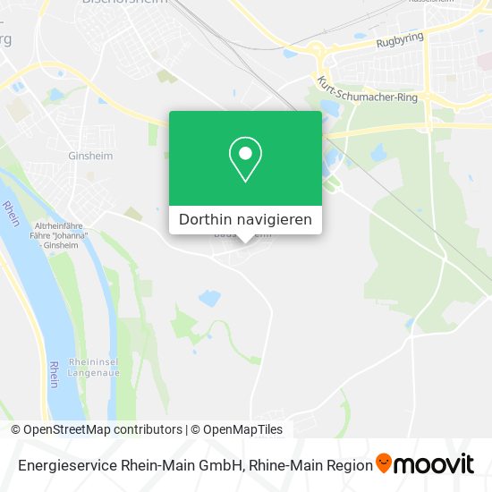 Energieservice Rhein-Main GmbH Karte