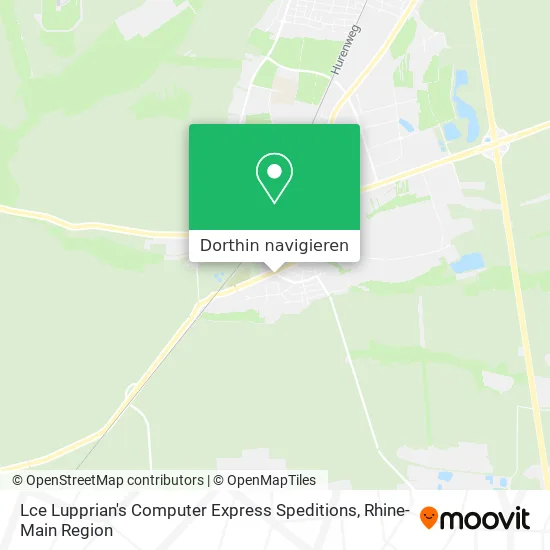 Lce Lupprian's Computer Express Speditions Karte