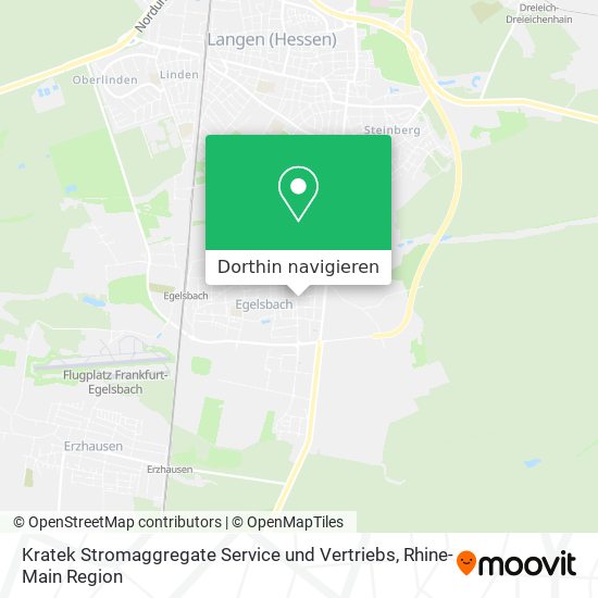 Kratek Stromaggregate Service und Vertriebs Karte