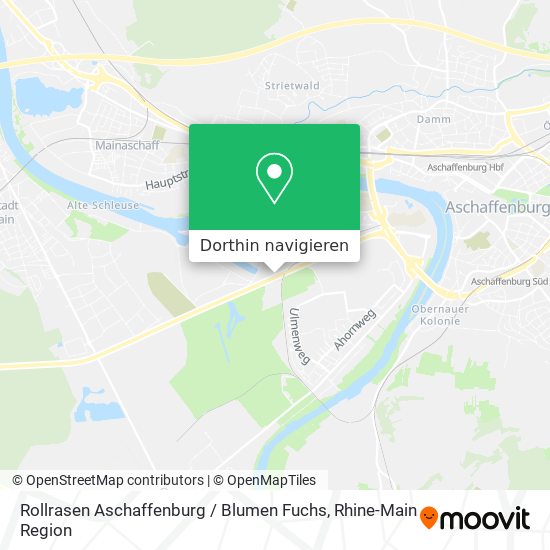 Rollrasen Aschaffenburg / Blumen Fuchs Karte