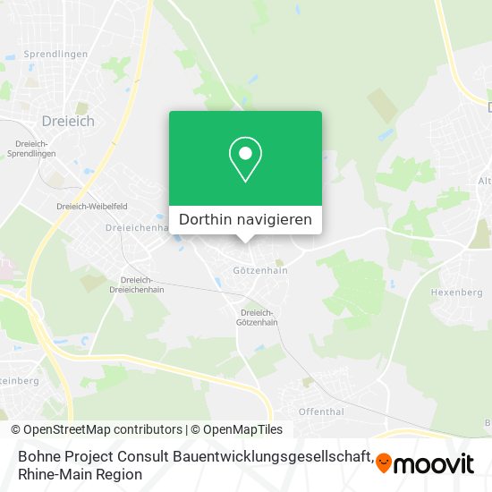 Bohne Project Consult Bauentwicklungsgesellschaft Karte