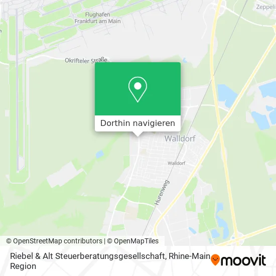 Riebel & Alt Steuerberatungsgesellschaft Karte