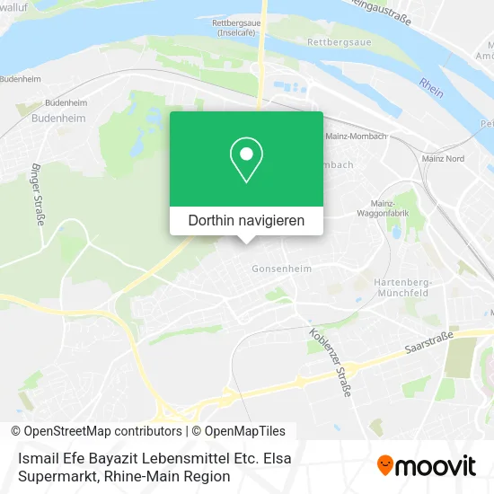 Ismail Efe Bayazit Lebensmittel Etc. Elsa Supermarkt Karte