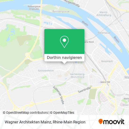 Wagner Architekten Mainz Karte