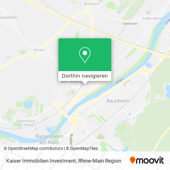 Kaiser Immobilien Investment Karte