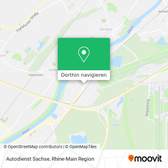 Autodienst Sachse Karte