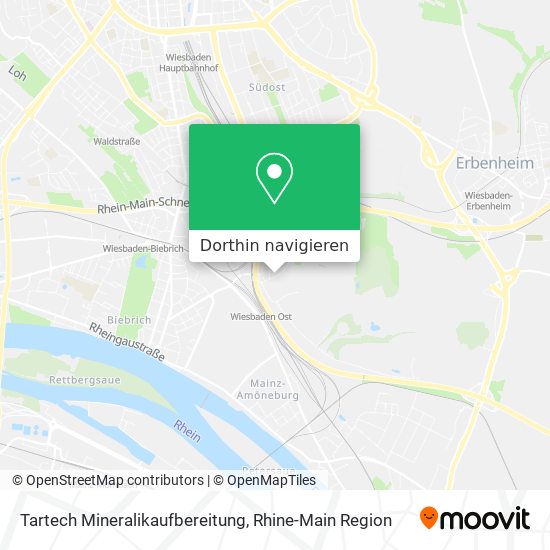Tartech Mineralikaufbereitung Karte