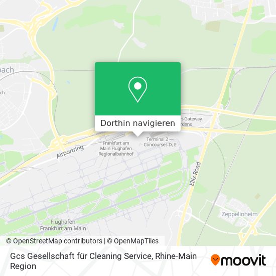 Gcs Gesellschaft für Cleaning Service Karte