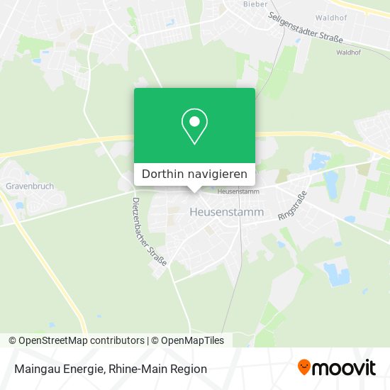 Maingau Energie Karte