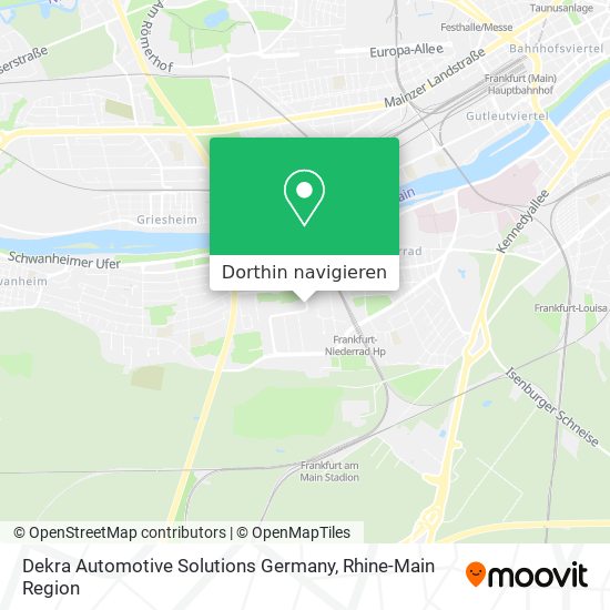 Dekra Automotive Solutions Germany Karte