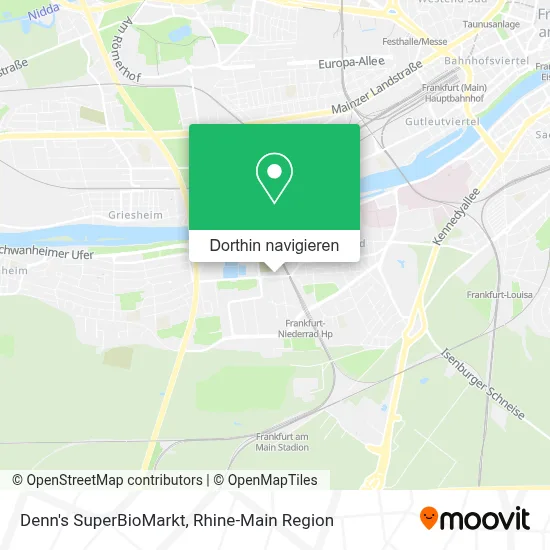 Denn's SuperBioMarkt Karte