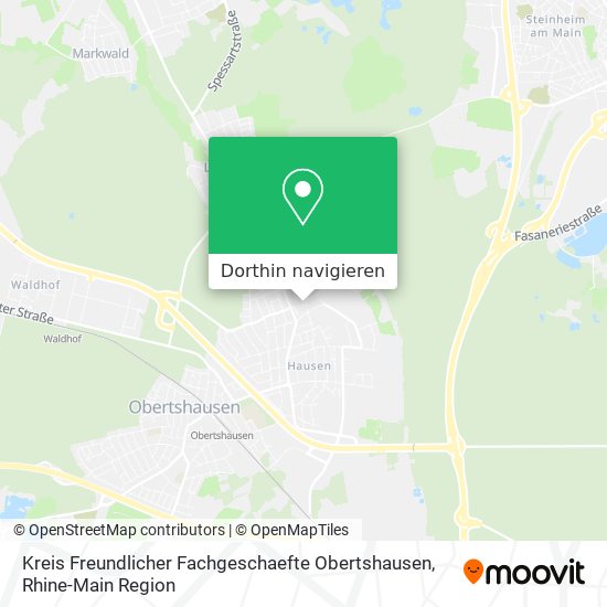 Kreis Freundlicher Fachgeschaefte Obertshausen Karte