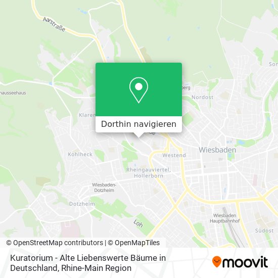 Kuratorium - Alte Liebenswerte Bäume in Deutschland Karte