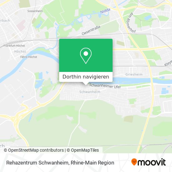 Rehazentrum Schwanheim Karte