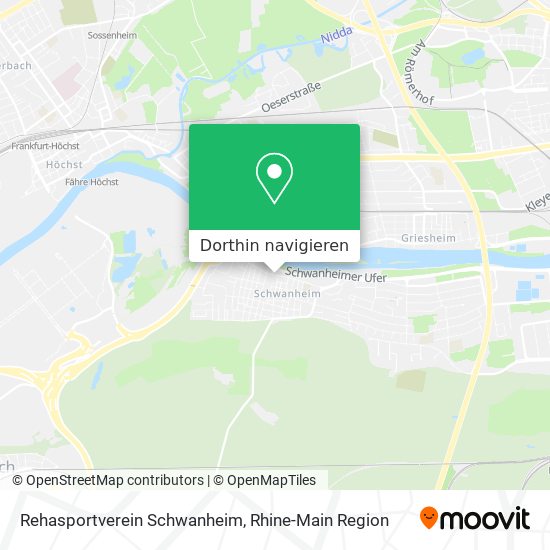 Rehasportverein Schwanheim Karte