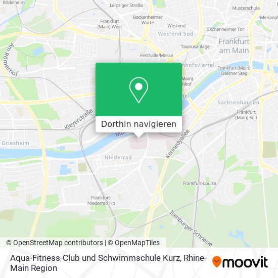 Aqua-Fitness-Club und Schwimmschule Kurz Karte