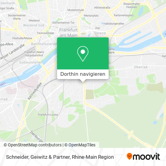 Schneider, Geiwitz & Partner Karte