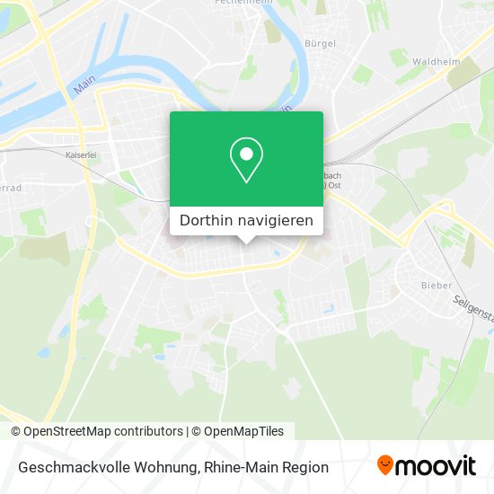 Geschmackvolle Wohnung Karte