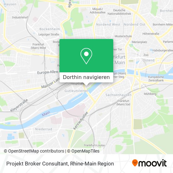 Projekt Broker Consultant Karte