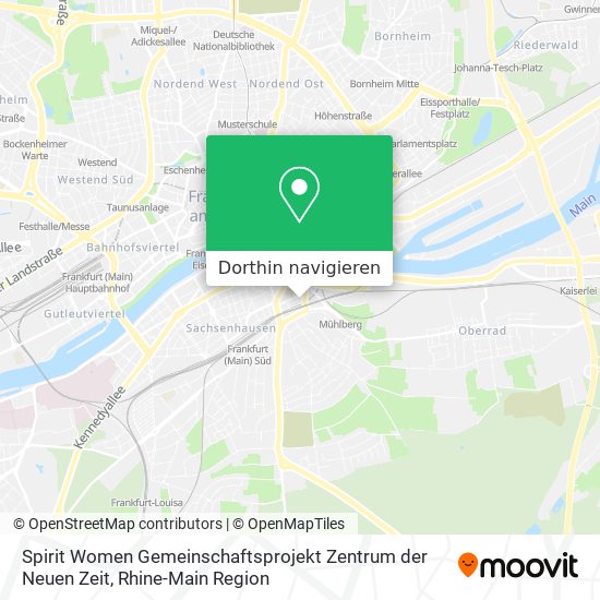 Spirit Women Gemeinschaftsprojekt Zentrum der Neuen Zeit Karte