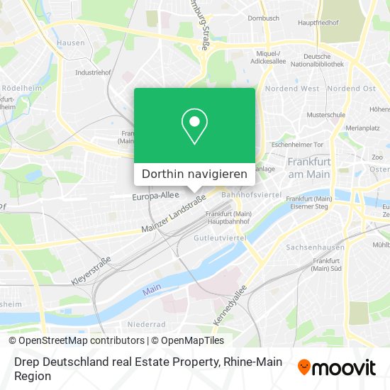 Drep Deutschland real Estate Property Karte