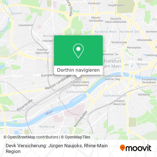 Devk Versicherung: Jürgen Naujoks Karte