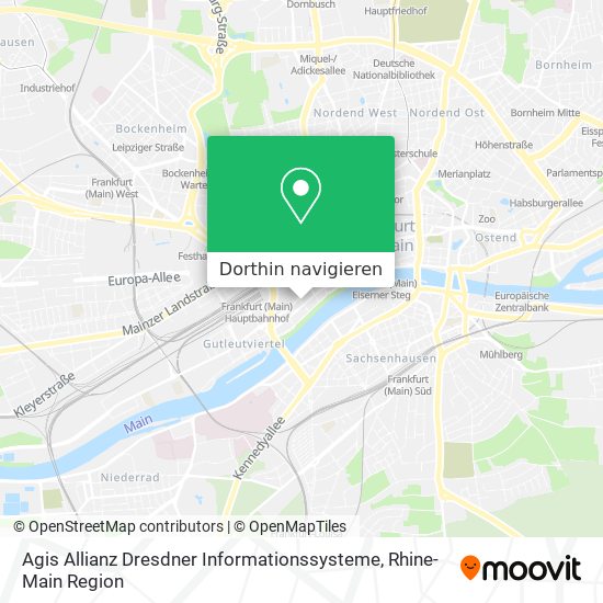 Agis Allianz Dresdner Informationssysteme Karte