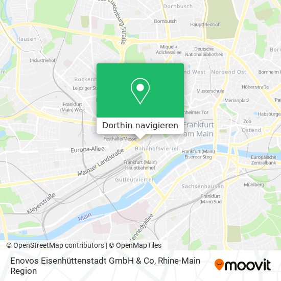 Enovos Eisenhüttenstadt GmbH & Co Karte
