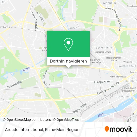 Arcade International Karte