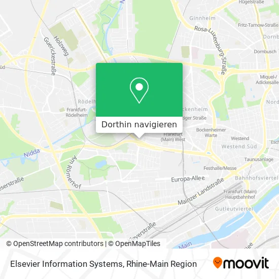 Elsevier Information Systems Karte