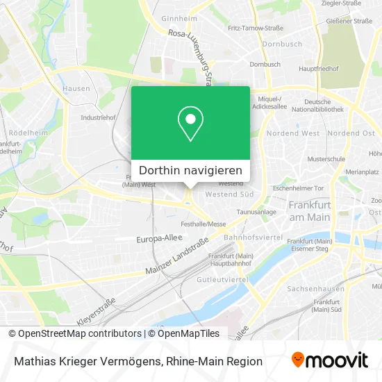 Mathias Krieger Vermögens Karte